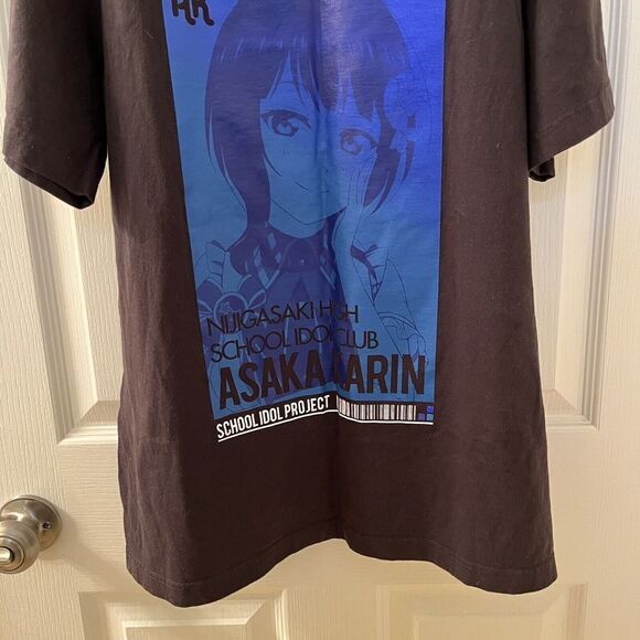 Love Live! Nijigasaki High School Idol Club Karin Asaka Graphic T-Shirt SZ Large - Picture 3 of 13